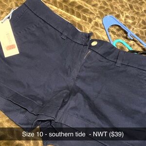 Southern Tide Navy Women's Shorts